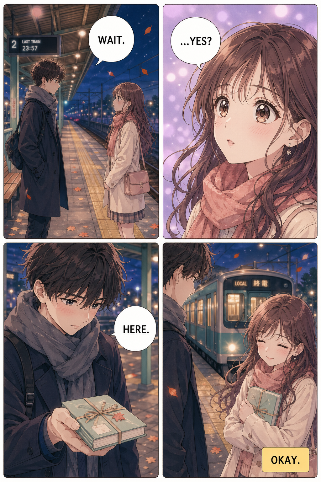 Last Train — free manga made with Manga Creator